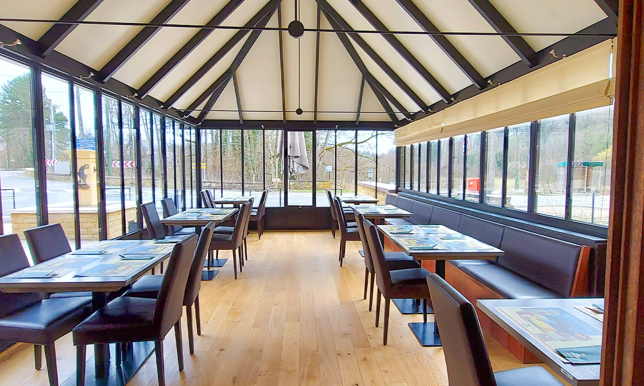 A la nouvelle Hostellerie d'Orval