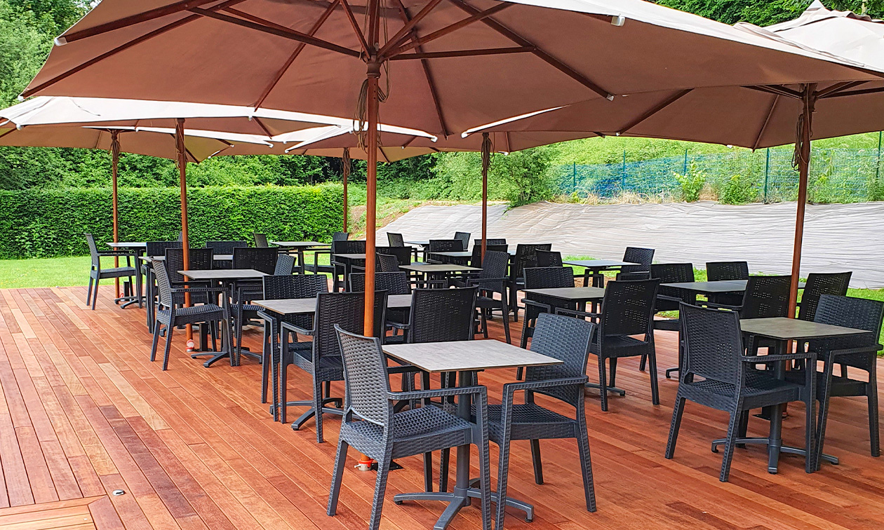 A la nouvelle Hostellerie d'Orval