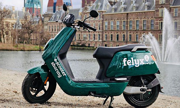 Felyx e-scooter sharing