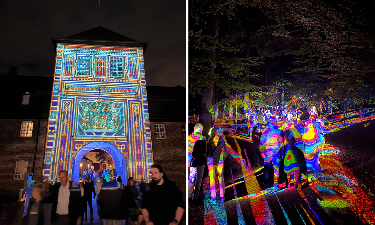 Lumina Rolduc - Lichtkunst in de Abdij