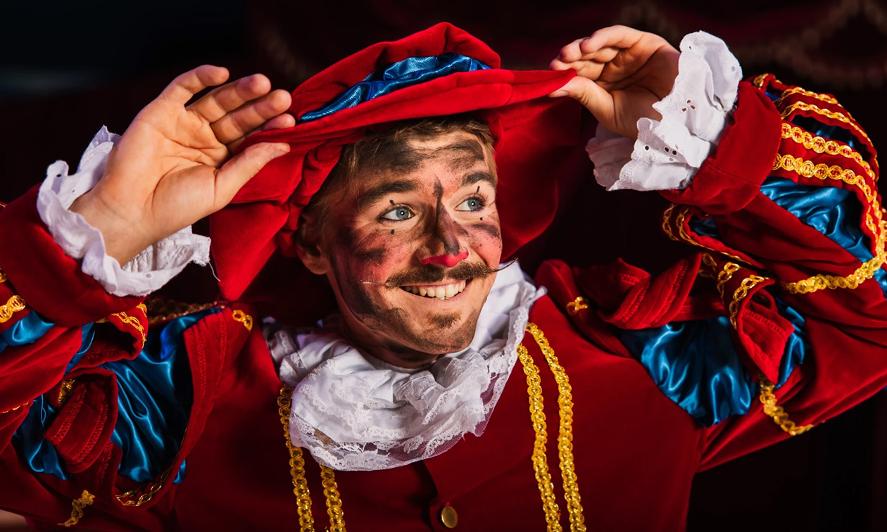 Sinterklaas in het circus