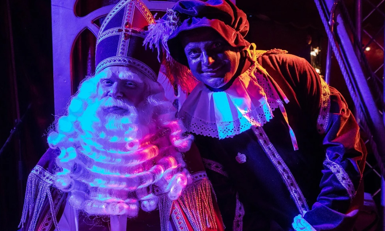 Sinterklaas in het circus