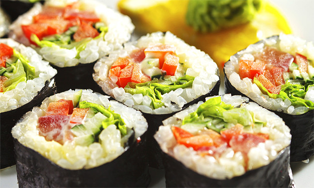 Unagi sushi and Asian cuisine