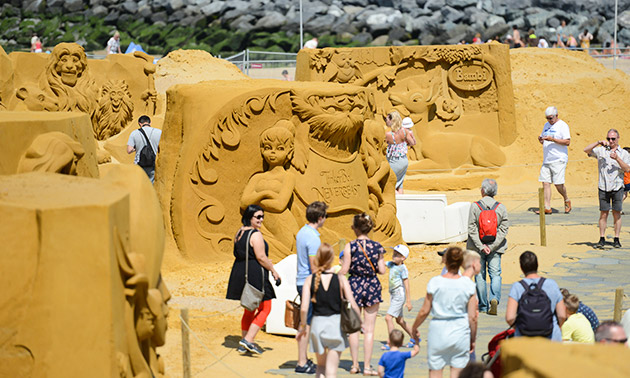 Zandsculpturenfestival Oostende