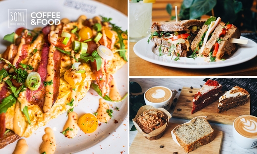 Ontbijtgerecht bij 30ML Coffee & Food Zeist