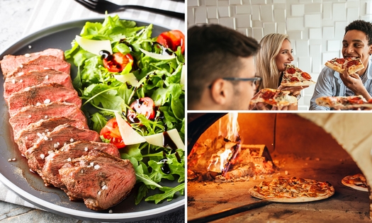 Menu italien en 3 services sur place ou à emporter à Waterloo
