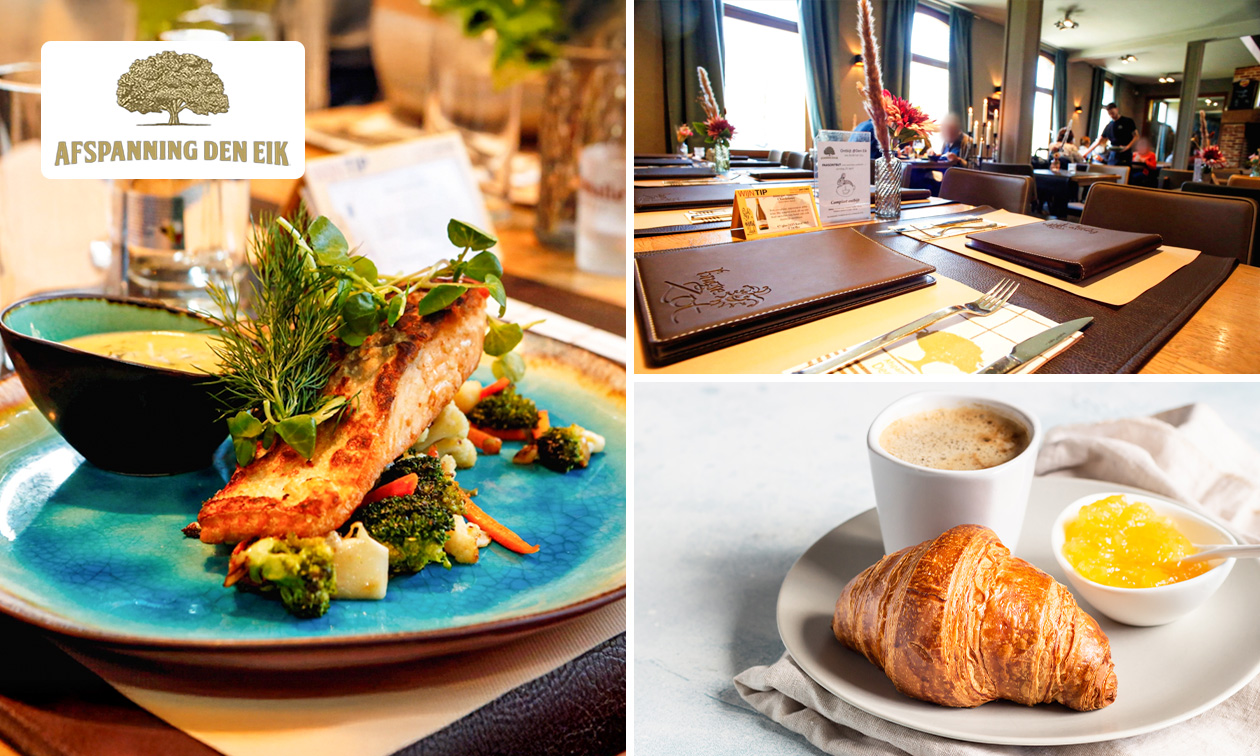 2- of 3-gangen keuzelunch of -diner