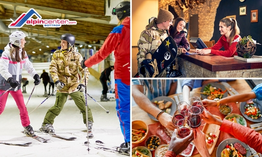 Plaisirs du ski + nourriture et boisson à volonté à l'Alpincenter Bottrop