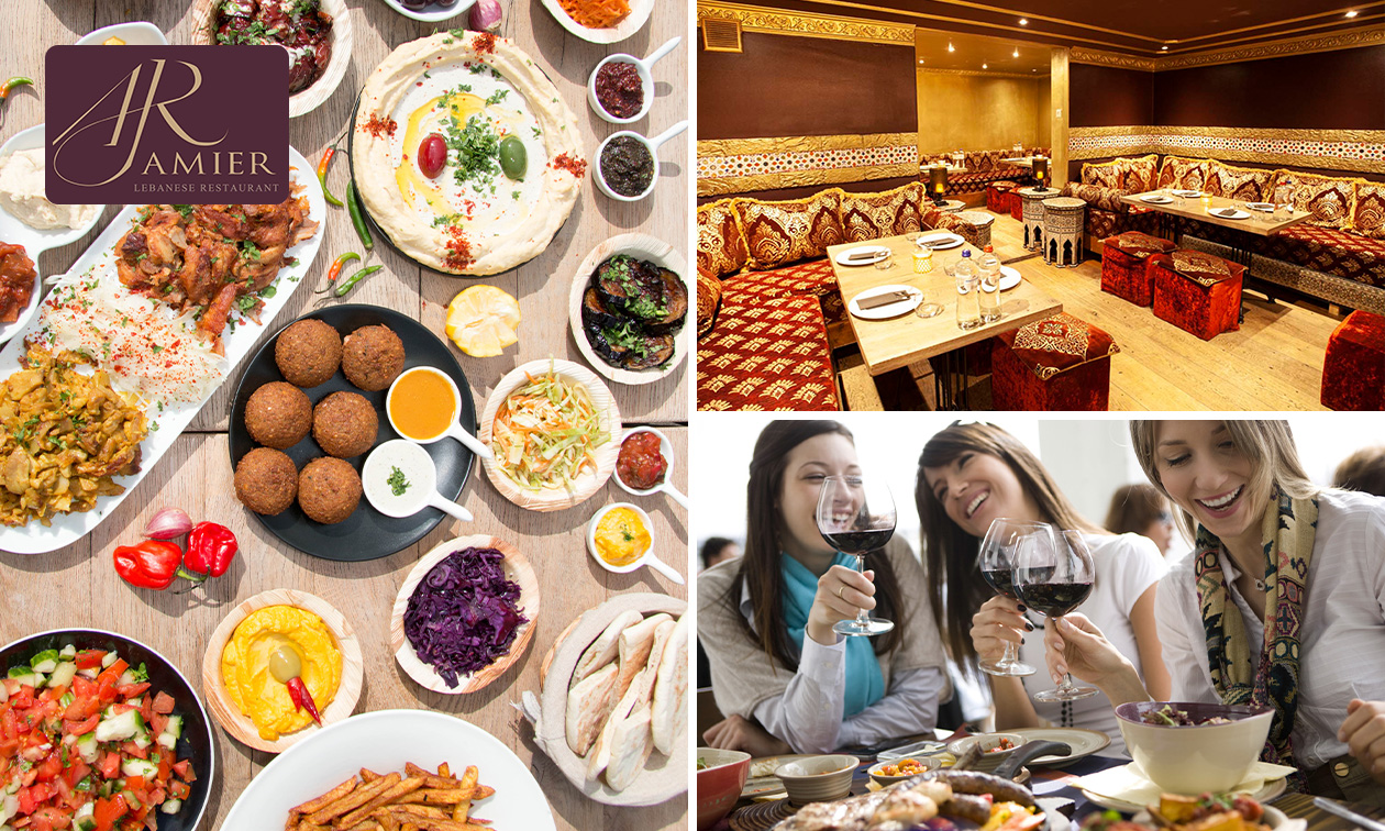 Libanese 2-gangenlunchproeverij (2 uur) bij Amier Restaurant
