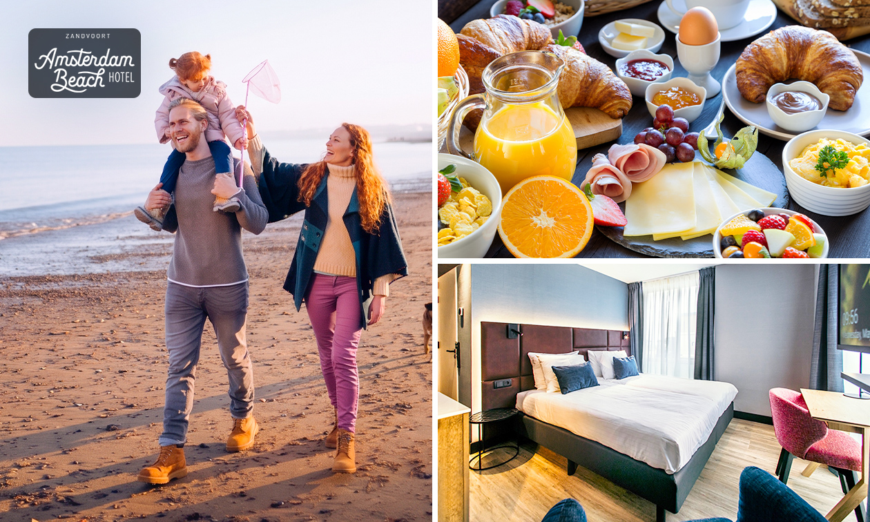 Nuit pour 2 + petit-déjeuner à Zandvoort