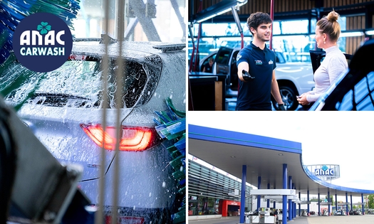Autowasbeurt + interieurreiniging bij ANAC Carwash in Wilrijk