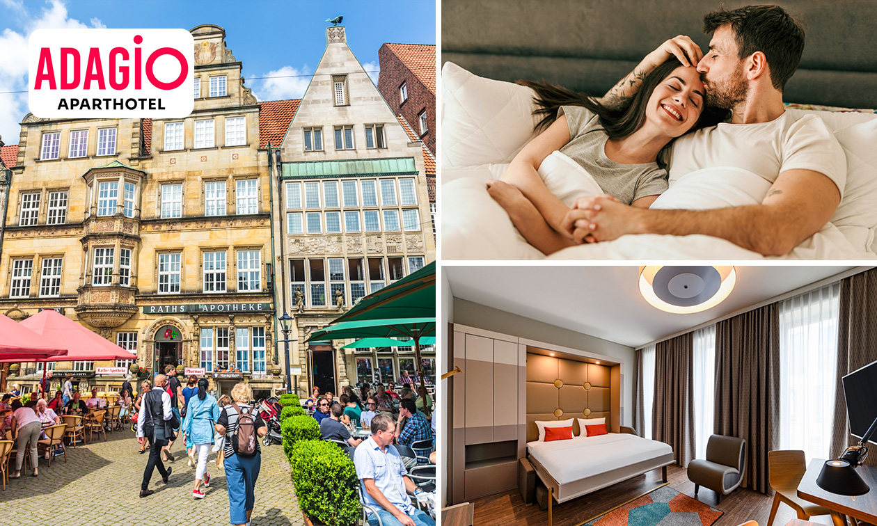 2 overnachtingen voor 2 + ontbijt + welkomstdrankje in Bremen