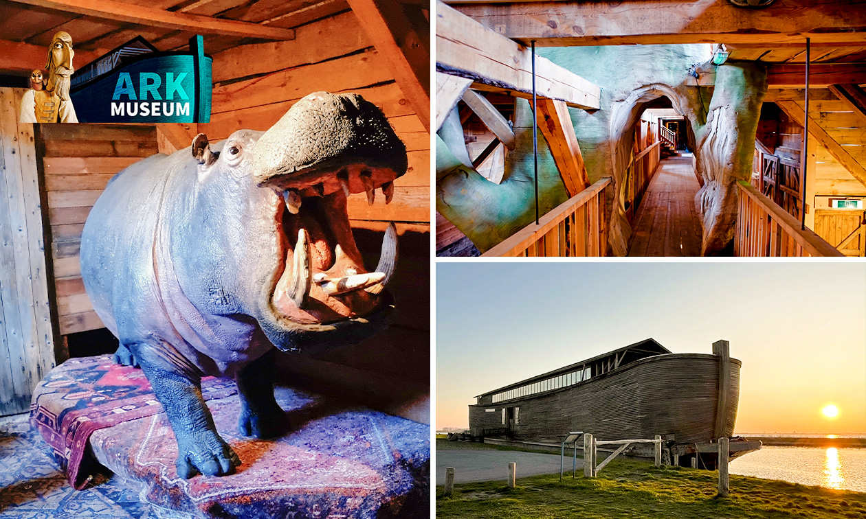 Entree voor het Arkmuseum Franeker