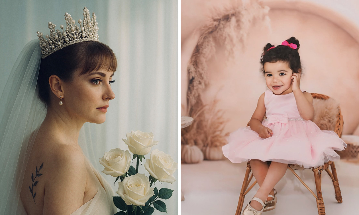 Fotoshoot naar keuze + 6 digitale foto's