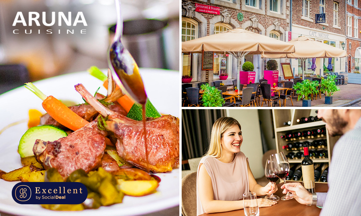 Luxe 3-, 4- of 5-gangendiner van de chef