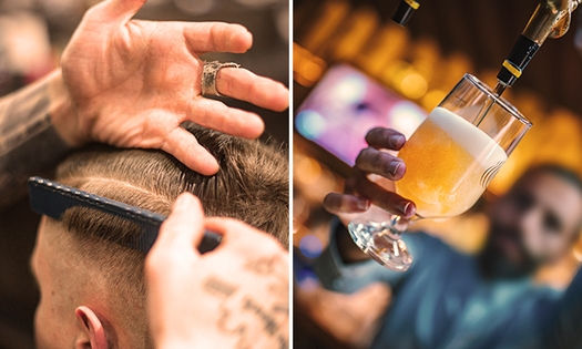 Kappersbehandeling voor heren