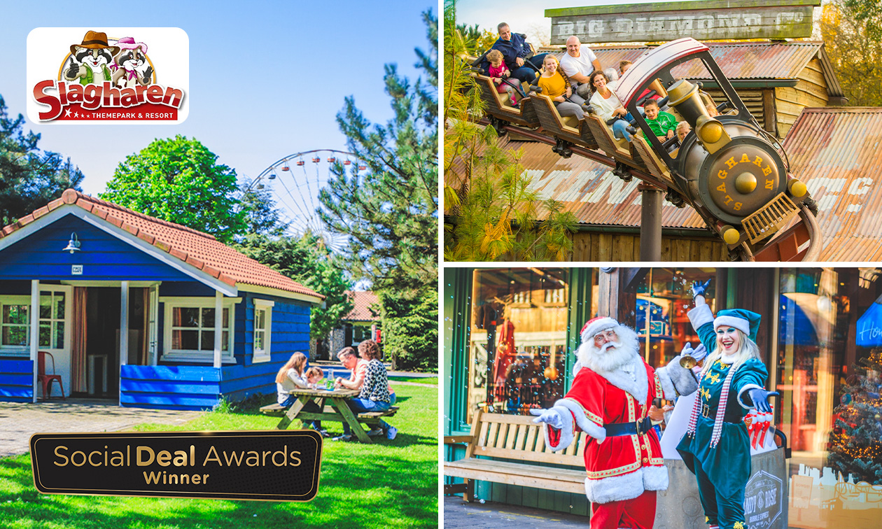 2, 3 of 4 overnachtingen voor 2-6 pers. + entree Winter Slagharen en waterpark Aqua Mexicana