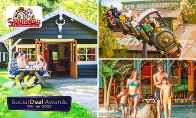 2, 3 of 4 overnachtingen voor 2-6 pers. + entree Slagharen + waterpark Aqua Mexicana