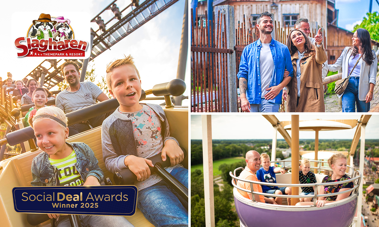 Onbeperkt toegang tot Attractiepark Slagharen