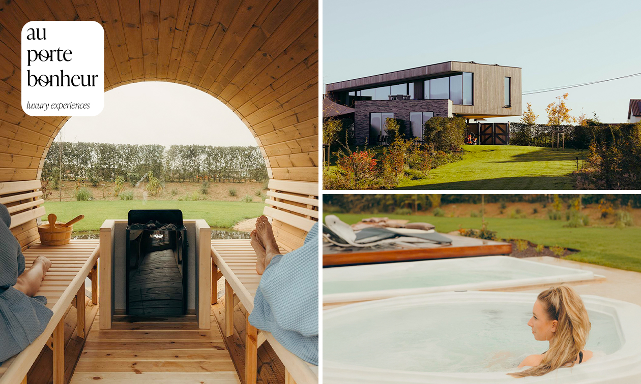 Luxe wellnessarrangement (3 uur) voor 2 personen in de Vlaamse Ardennen