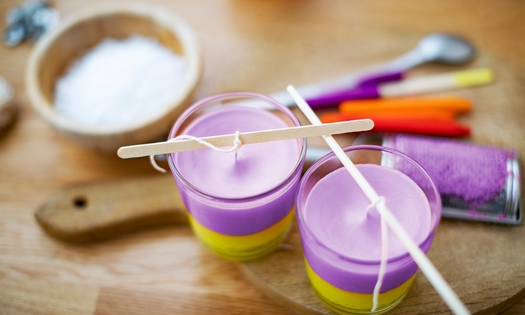 Atelier création de 3 bougies avec technique chantilly (2h30) + boisson près de Grammont