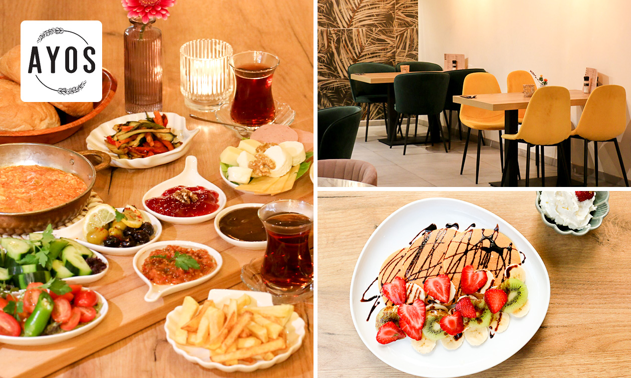 Turks 3-gangen proeverijdiner bij Ayos