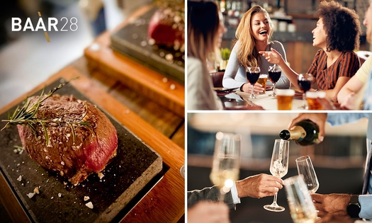 Steak + frites + sauce + apéritif au BAAR28