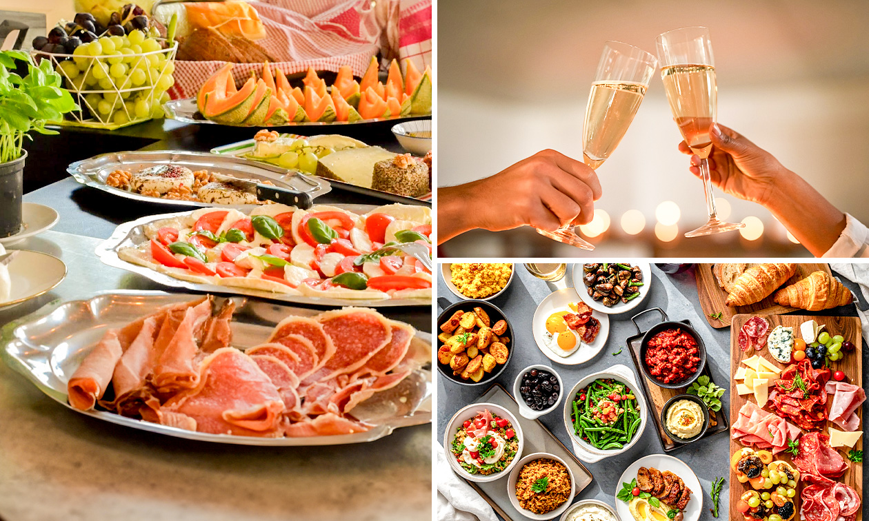 All-You-Can-Eat-brunch + glas prosecco (2 uur) in Leuven