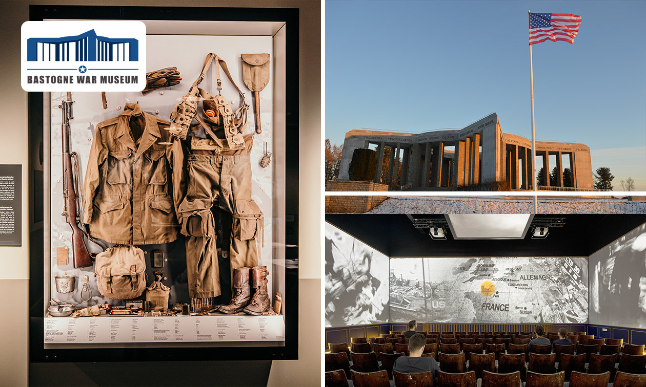 Entrée pour le Bastogne War Museum et plus à Bastogne