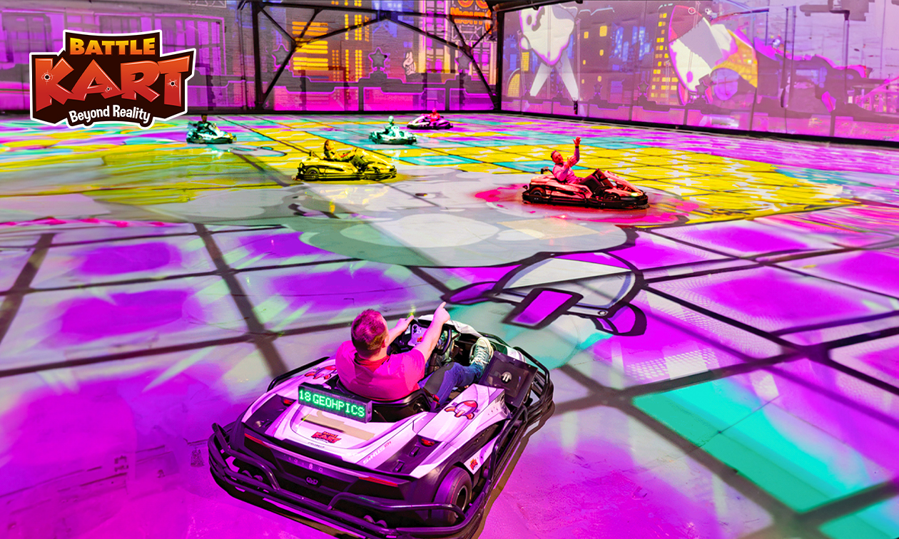 Kartfahren mit Augmented Reality (2x 15 Min.)