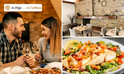 Lunch en 2 services ou menu du chef en 3 ou 4 services chez Be Belge... et d'ailleurs