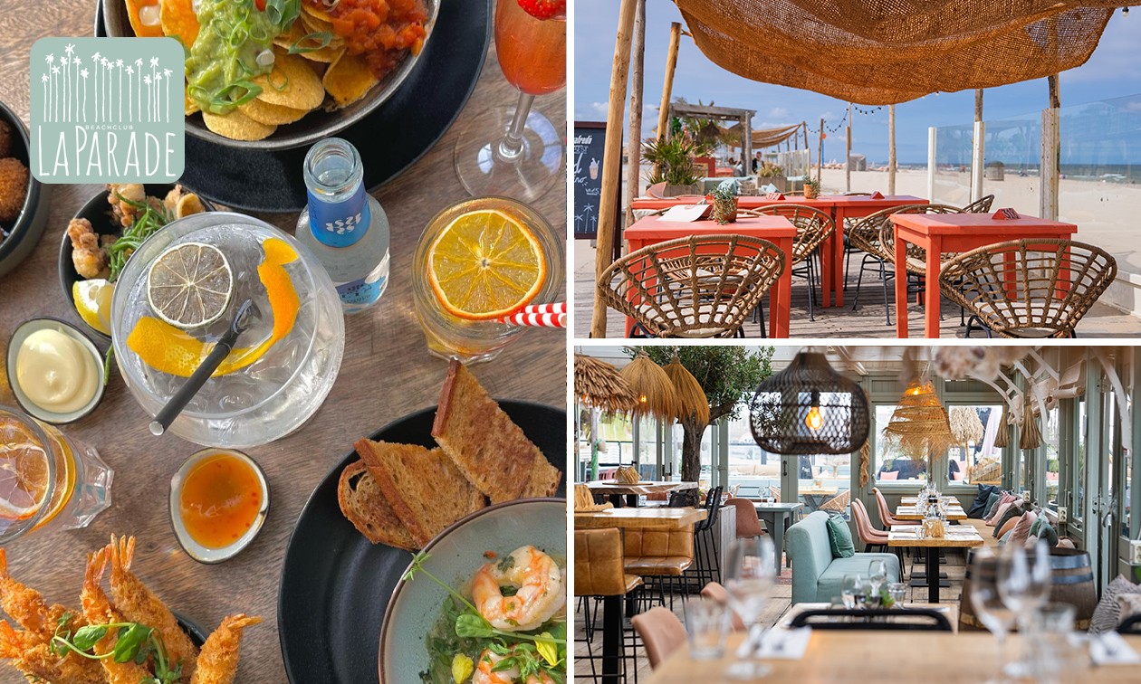 Luxe borrelplank bij Beachclub LaParade op het strand van Kijkduin Luxe borrelplank bij Beachclub LaParade op het strand van Kijkduin