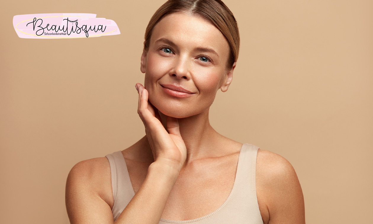 Hydrofacial + oxygen infusion + microcurrent- en led-therapie