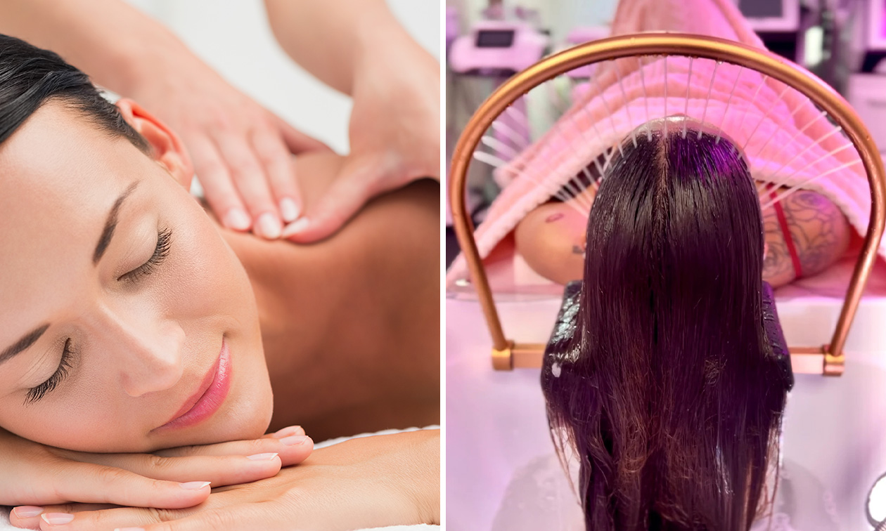 Head spa + massage (60 min)