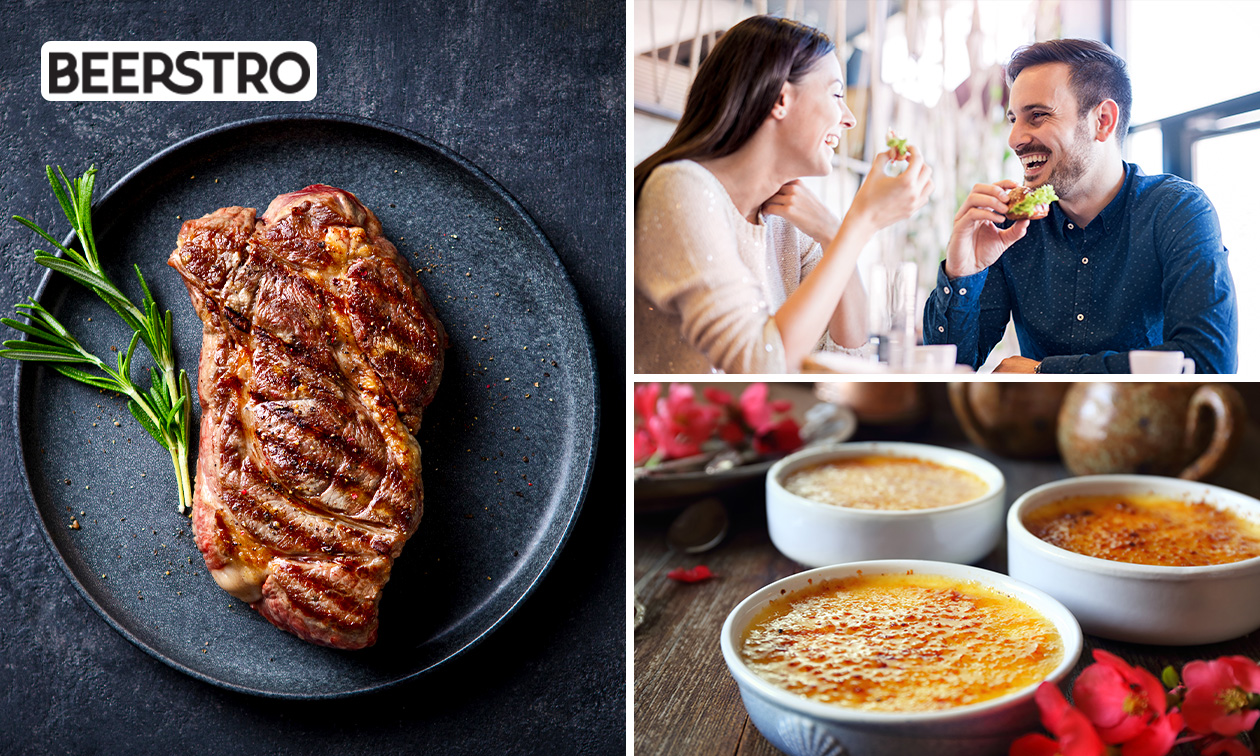 Menu en 2 ou 3 services à la carte à Lille Menu en 2 ou 3 services à la carte à Lille