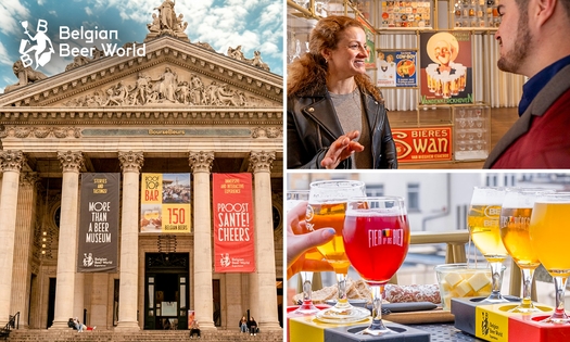 Toegang tot de Belgian Beer World Experience + Bruxella 1238 + proeverij