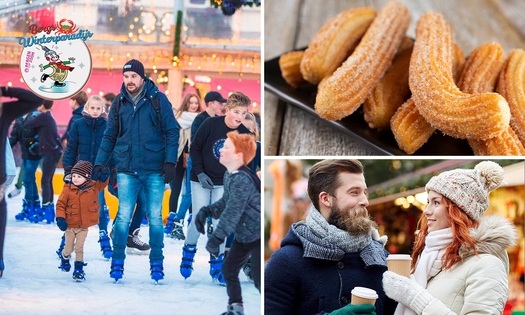 Schaatsarrangement incl. hapje en drankje bij Bergs Winterparadijs