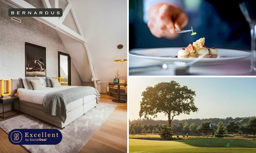Luxe overnachting voor 2 + ontbijt + 5-gangendiner bij Michelinrestaurant NAMI
