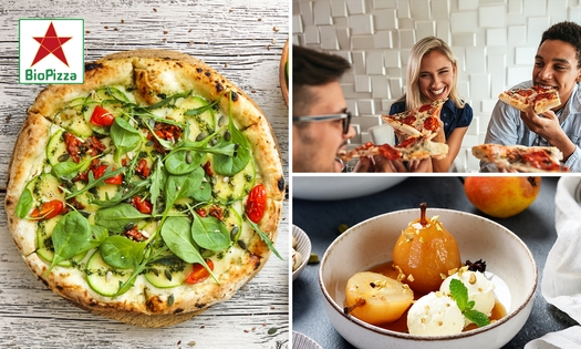 Biologisch 3-gangen keuzediner bij BioPizza