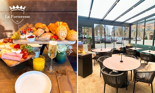 Luxe ontbijt + glas cava in hartje Borgloon