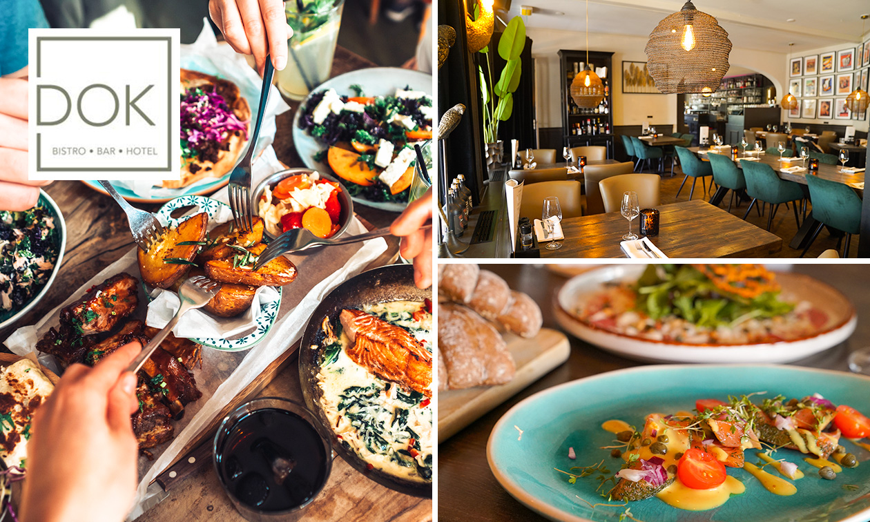 4-gangen shared dining-diner bij Bistro Bar DOK