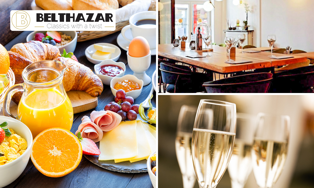 Ontbijt + glas cava