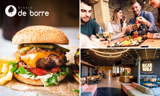 2- of 3-gangen keuzediner bij bistro de borre