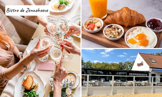Uitgebreid ontbijt bij Bistro de Zennehoeve