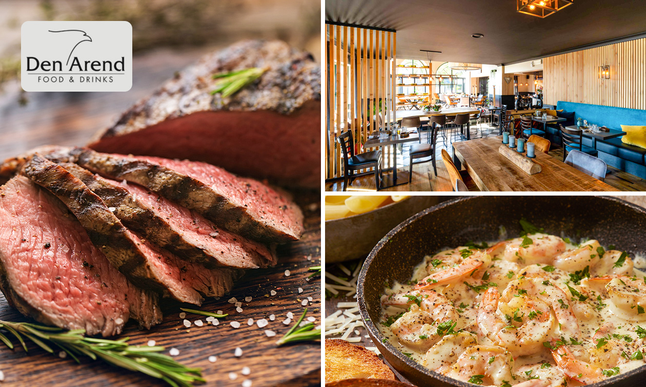 3-gangen keuzelunch of -diner