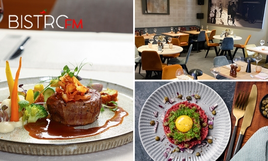 Lunch en 2 services au choix ou menu en 3 services au choix chez Bistro FM