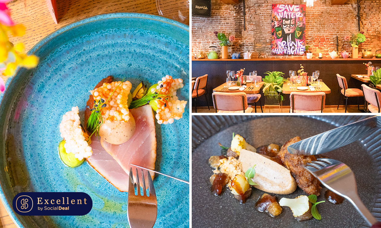 4-gangendiner van de chef + amuse + bubbels bij Bistro la Duchesse