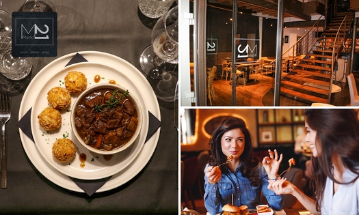 3-gangen wilddiner of -lunch bij Bistro Markt21