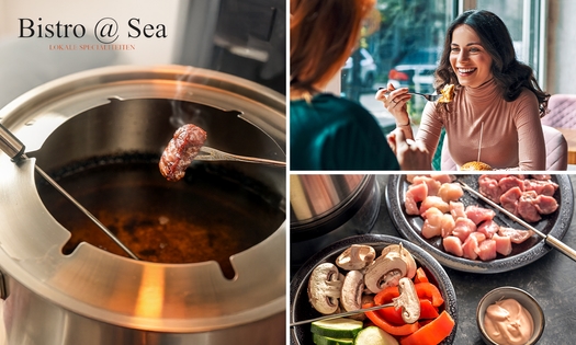 Fondue aan het strand van Middelkerke