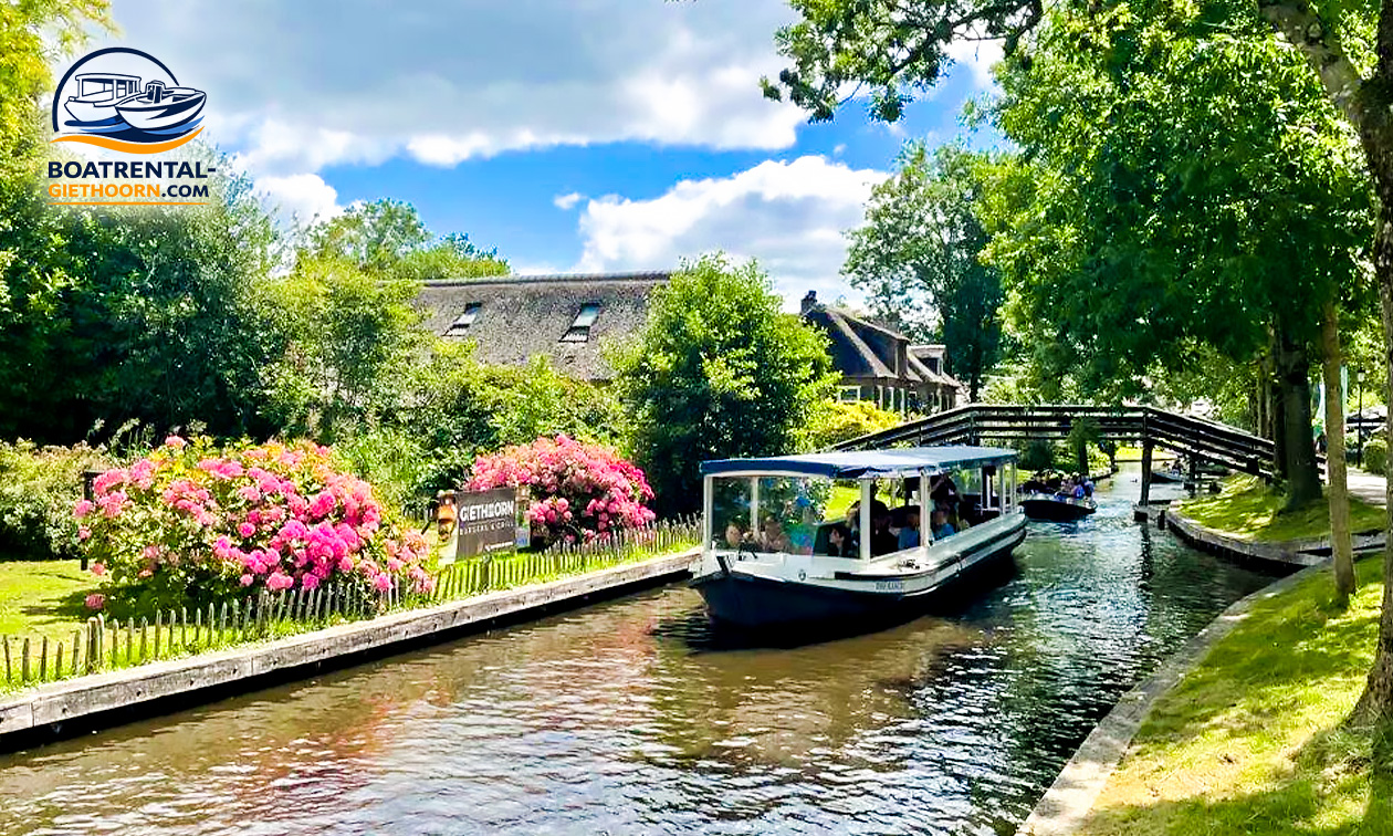 Rondvaart door Giethoorn (60 min)
